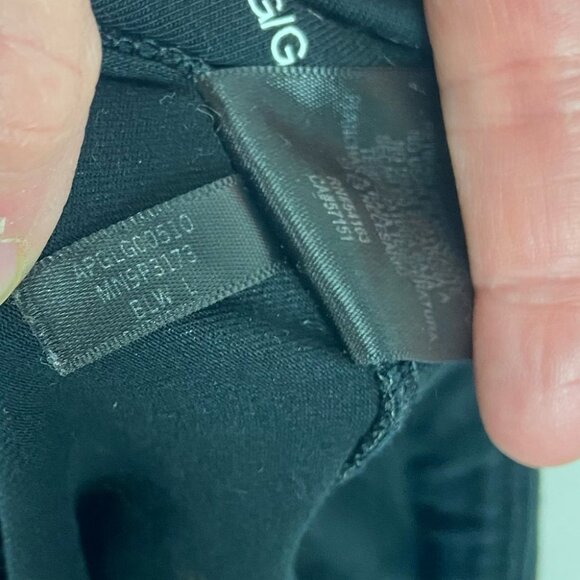 Marc New York Performance 7/8 Black White Leggings Size Large Stripe Yoga Pants - Picture 11 of 14